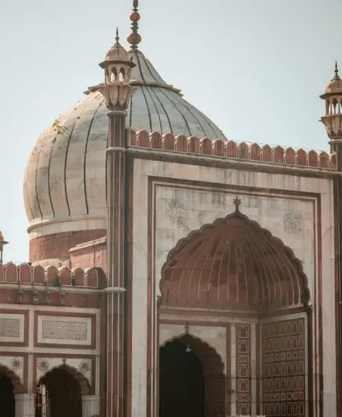 .When did first Namaz was prayed in Jama Masjid of Delhi?.